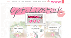 Desktop Screenshot of optilipstick.com